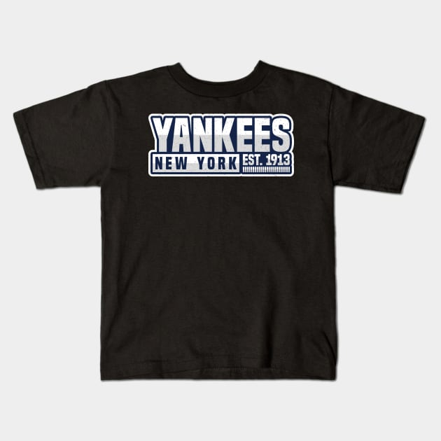 New York Yankees 02 Kids T-Shirt by yasminkul